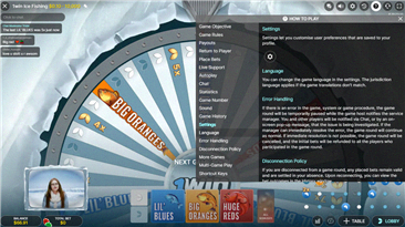 Ice Fishing Einstellungen